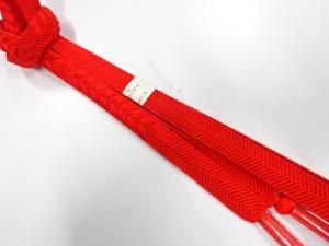 未使用品　正絹　手組帯締め